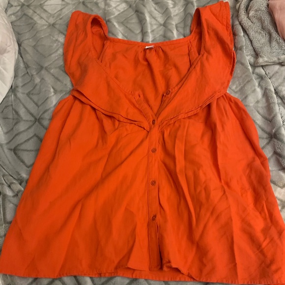 Orange Old Navy Blouse - Picture 1 of 2